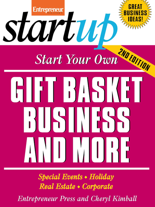 Title details for Start Your Own Gift Basket Business and More by Entrepreneur Press - Available